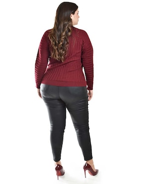 Suéter Roman Fashion cuello redondo para mujer