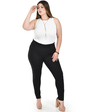 Pantalón jeggins Roman Fashion skinny para mujer