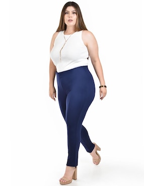 Pantalón jeggins Roman Fashion skinny para mujer