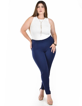Pantalón jeggins Roman Fashion skinny para mujer