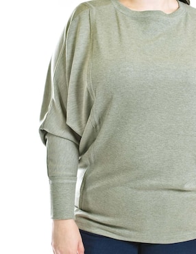 Blusa Roman Fashion manga larga para mujer