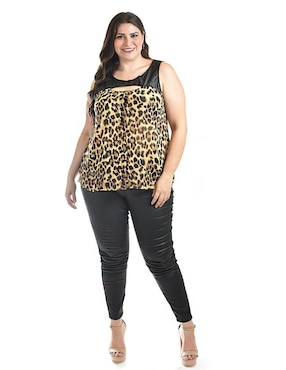 Blusa de tirantes Roman Fashion para mujer