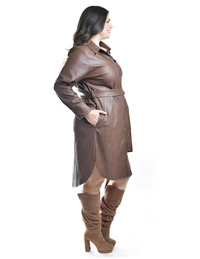 Vestido arriba de la rodilla casual Roman Fashion para mujer