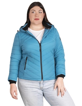 Chamarra Acolchada Greenlander Impermeable Para Mujer