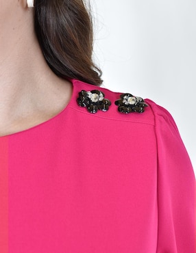 Blusa Roman Fashion manga larga para mujer