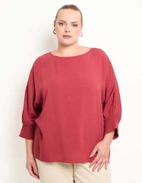 Blusa The Pattern manga 3/4 para mujer