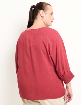 Blusa The Pattern manga 3/4 para mujer