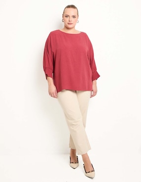 Blusa The Pattern manga 3/4 para mujer
