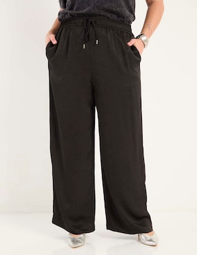Pantalón relaxed The Pattern amplio para mujer