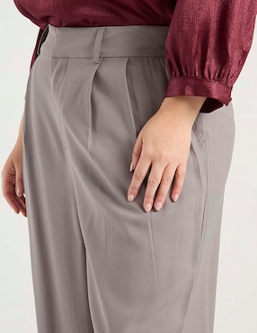Pantalón relaxed The Pattern amplio para mujer