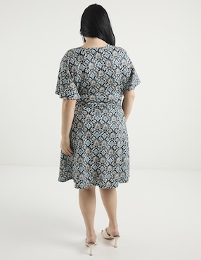 Vestido 3/4 casual The Pattern para mujer