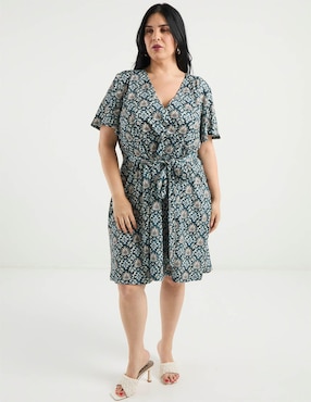 Vestido 3/4 casual The Pattern para mujer