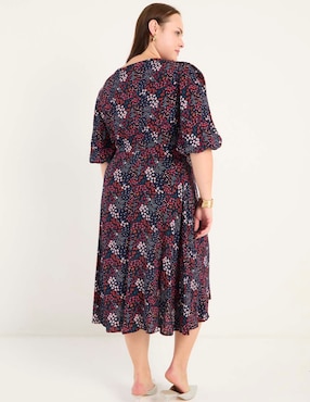 Vestido midi casual The Pattern para mujer