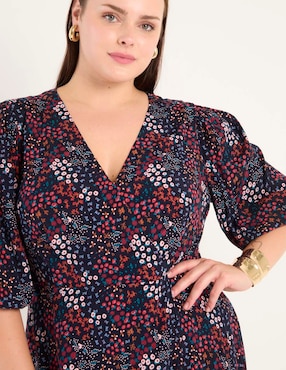 Vestido midi casual The Pattern para mujer