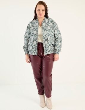 Chamarra casual The Pattern para mujer