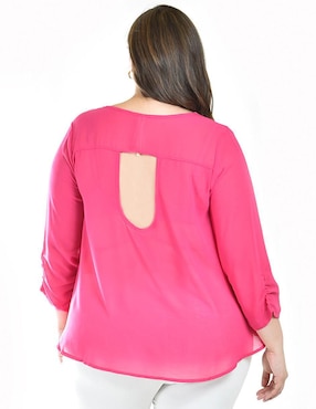 Blusa Roman Fashion manga 3/4 para mujer