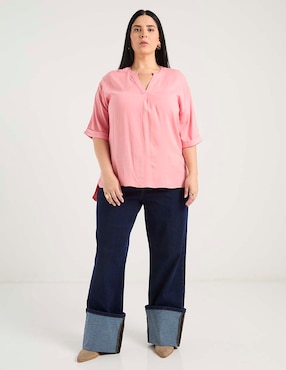 Pantalón acampanado The Pattern wide leg para mujer