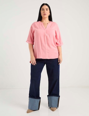 Pantalón acampanado The Pattern wide leg para mujer