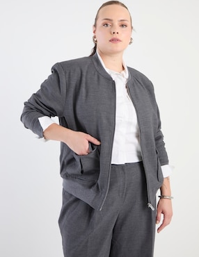 Chamarra casual Map para mujer
