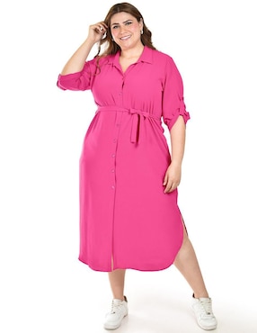 Vestido midi casual Roman Fashion para mujer