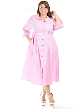 Vestido midi casual Roman Fashion para mujer