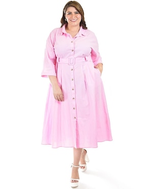 Vestido midi casual Roman Fashion para mujer