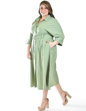 Vestido midi casual Roman Fashion para mujer