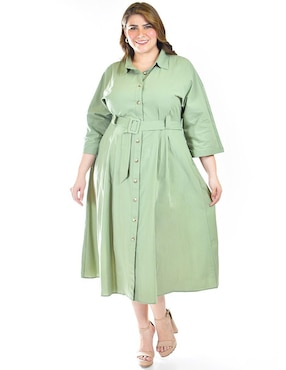 Vestido midi casual Roman Fashion para mujer
