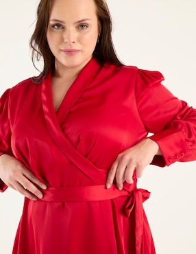 Vestido corto de fiesta Map escote v
