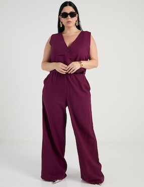 Pantalón relaxed Map amplio para mujer