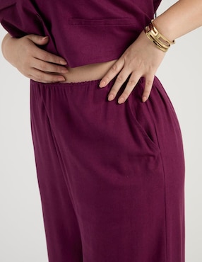 Pantalón relaxed Map amplio para mujer