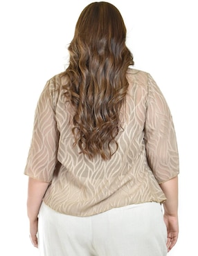 Suéter Roman Fashion cuello redondo para mujer
