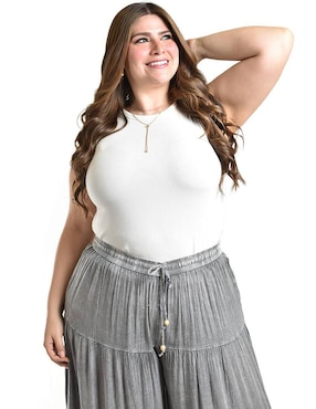 Pantalón relaxed Roman Fashion amplio para mujer