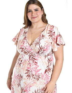 Vestido crop casual Roman Fashion para mujer