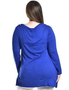 Blusa Roman Fashion manga larga para mujer