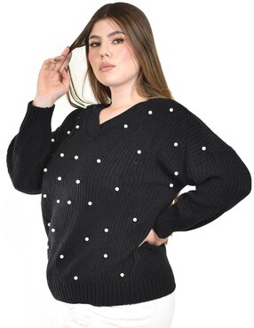 Suéter Roman Fashion cuello redondo para mujer