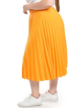 Falda midi Roman Fashion a la cintura