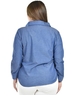 Blusa Roman Fashion manga larga para mujer
