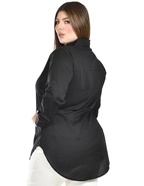 Blusa Roman Fashion manga larga para mujer