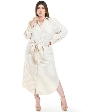 Vestido midi casual Roman Fashion para mujer