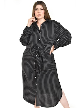 Vestido midi casual Roman Fashion para mujer