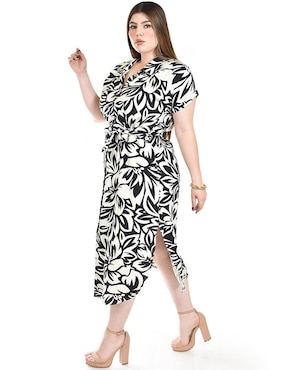Vestido midi casual Roman Fashion para mujer