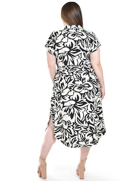 Vestido midi casual Roman Fashion para mujer