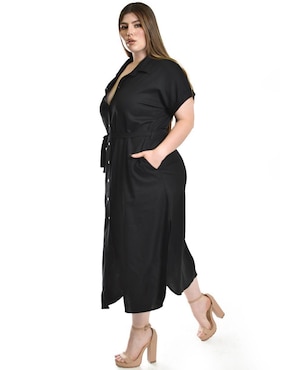 Vestido midi casual Roman Fashion para mujer