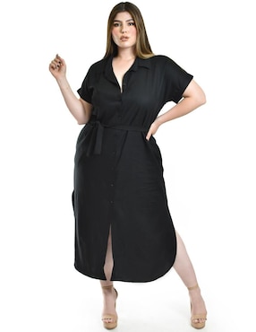 Vestido midi casual Roman Fashion para mujer