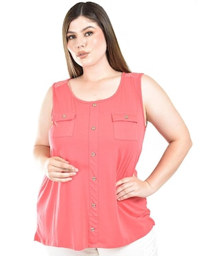 Blusa de tirantes Roman Fashion para mujer