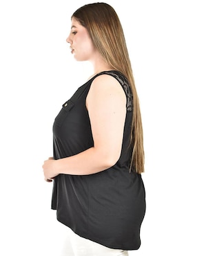 Blusa de tirantes Roman Fashion para mujer