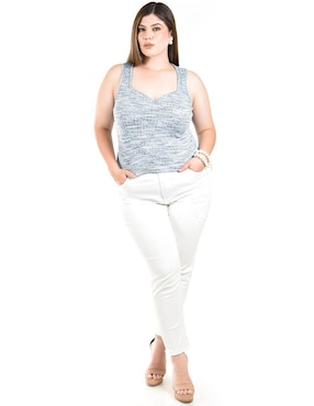 Blusa de tirantes Roman Fashion para mujer