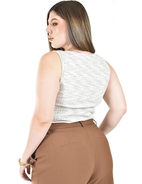 Blusa de tirantes Roman Fashion para mujer