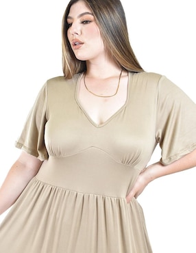 Vestido midi casual Roman Fashion para mujer